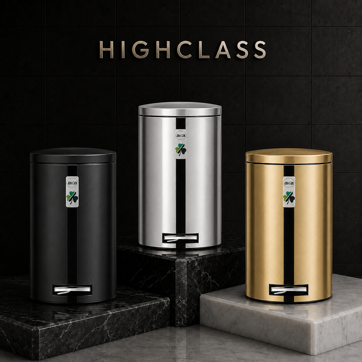 AKA Luxury Square Bin 20L thumbnail 4