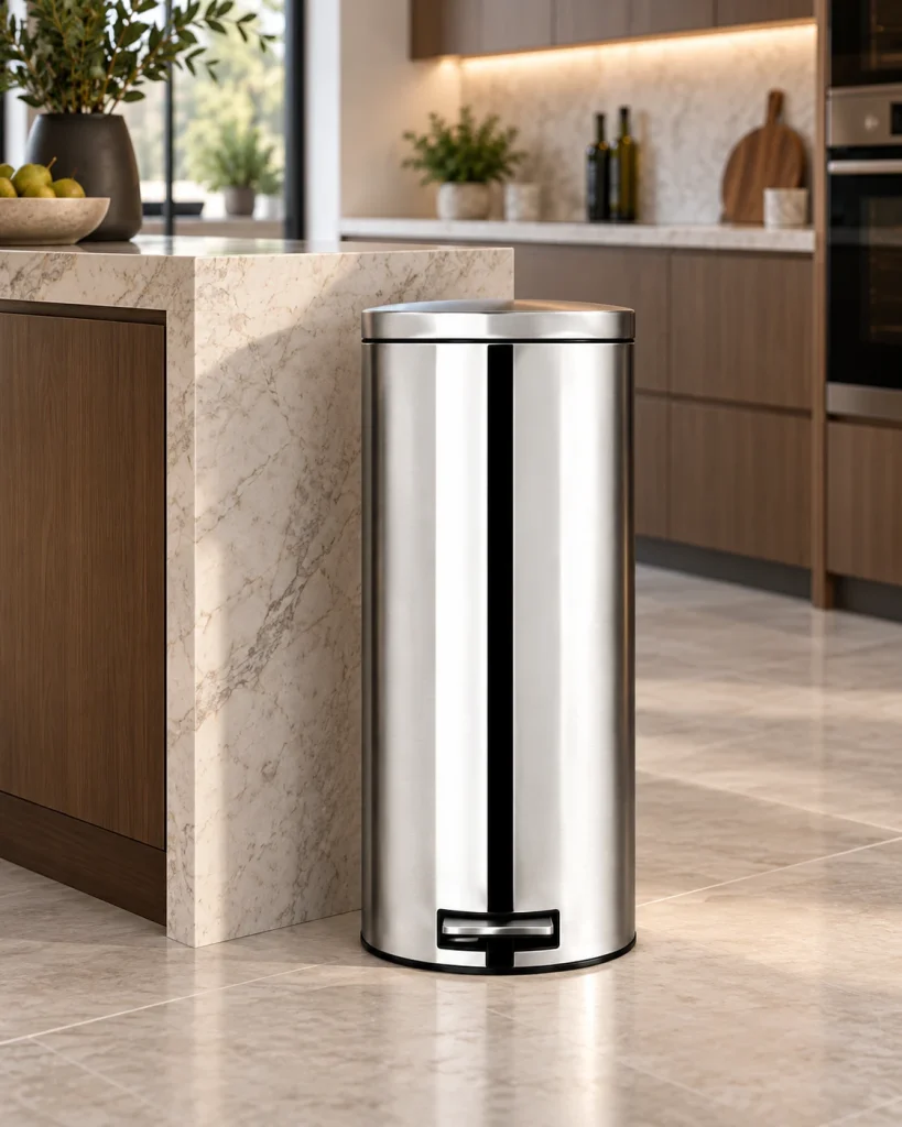 High Class Pedal Bin 30L in a modern kitchen