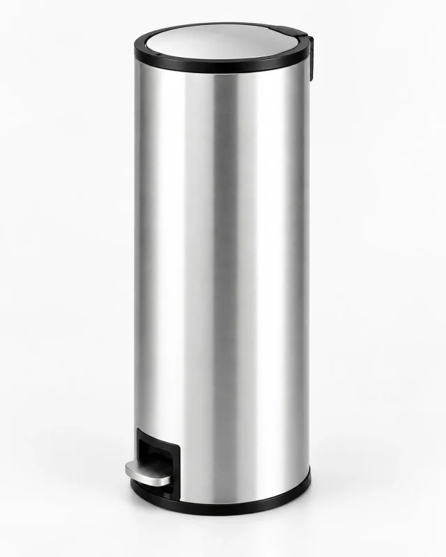 AKA Hilo Pedal Bin 30L stainless steel pedal bin