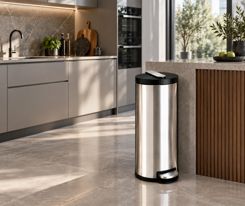 AKA Hilux Pedal Bin 30L in a modern kitchen