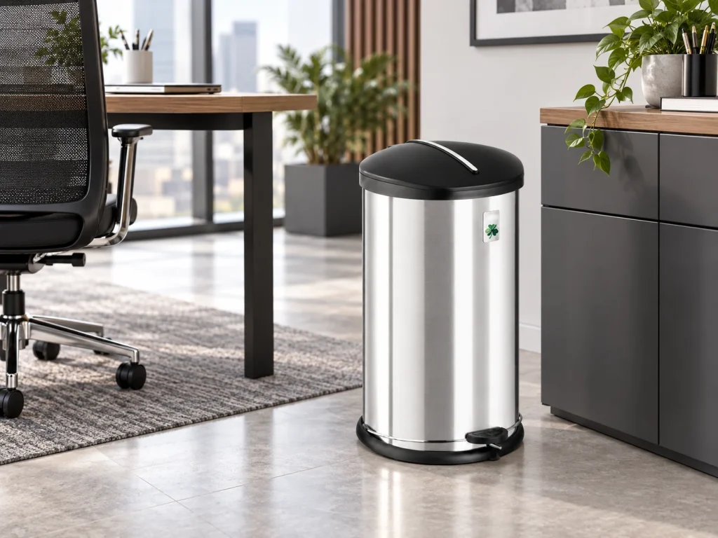 AKA Sabalan Pedal Bin 30L in a modern office
